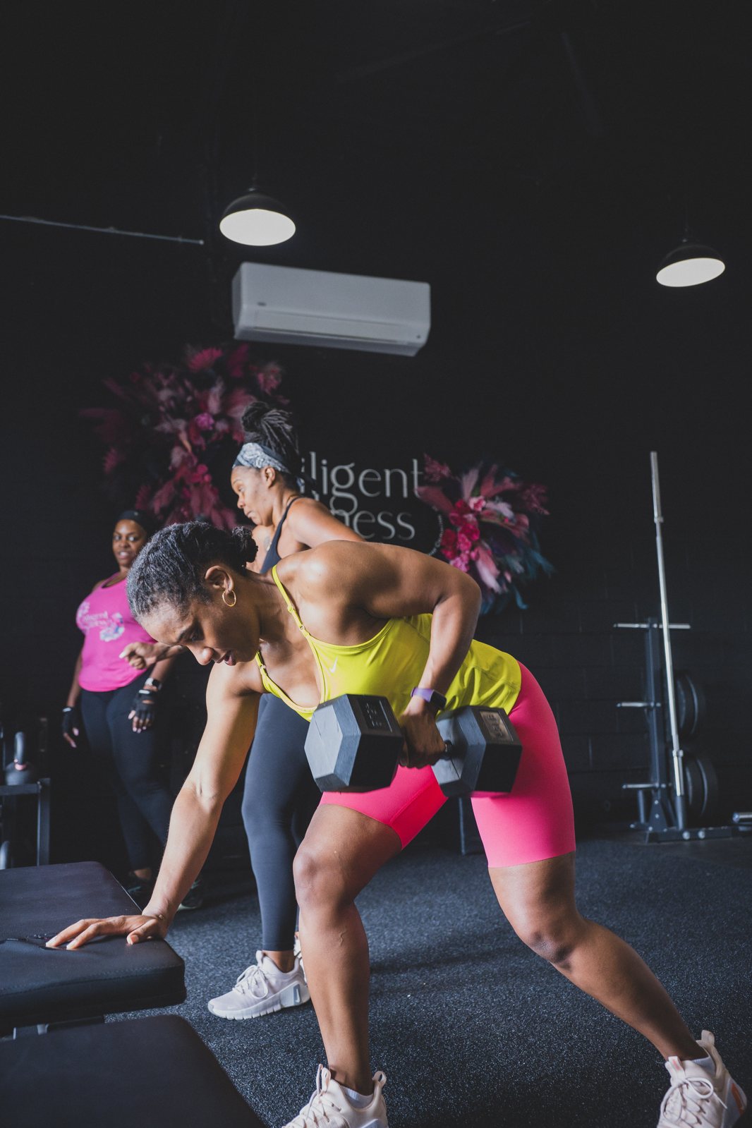 Strength training at Diligent Fitness