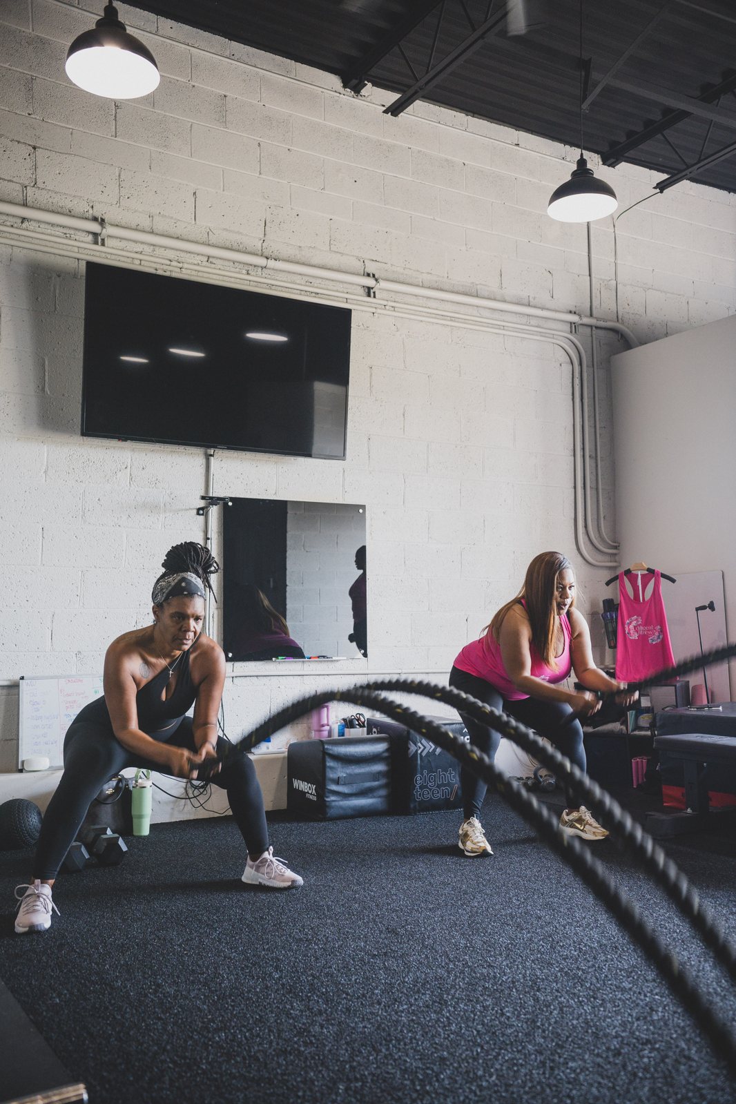 Members training at Diligent Fitness